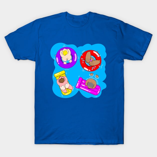Pool Party T-Shirt by LoveBurty